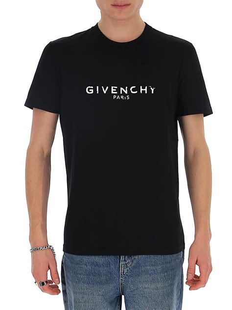 mens black givenchy t shirt|givenchy t shirt men price.